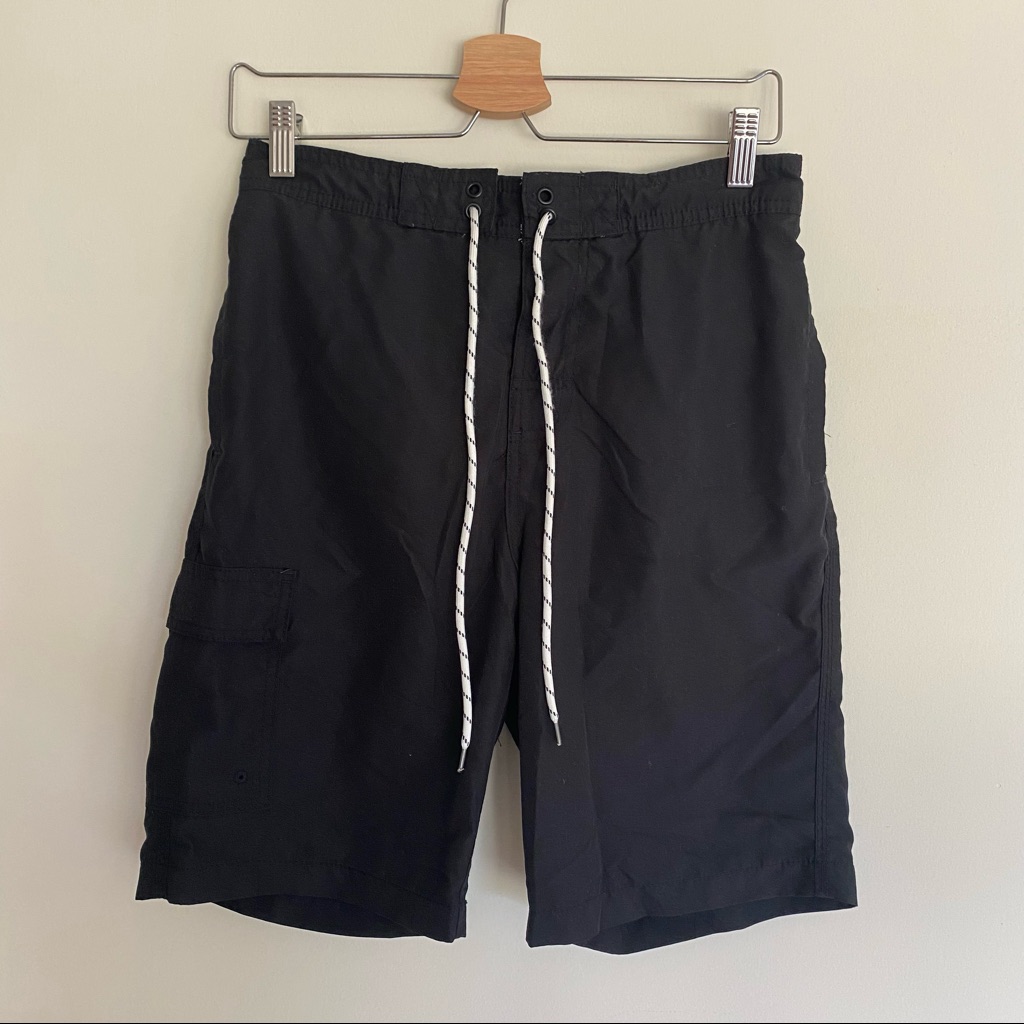 Drawstring Swim Trunks